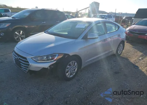 2017 Hyundai Elantra Se из США, поврежденный, VIN 5NPD74LF6HH142419